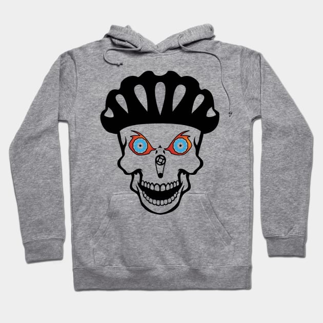 Skull Design for Bikers Hoodie by justSVGs